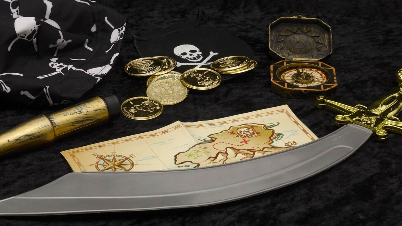 Les différents sabres des pirates