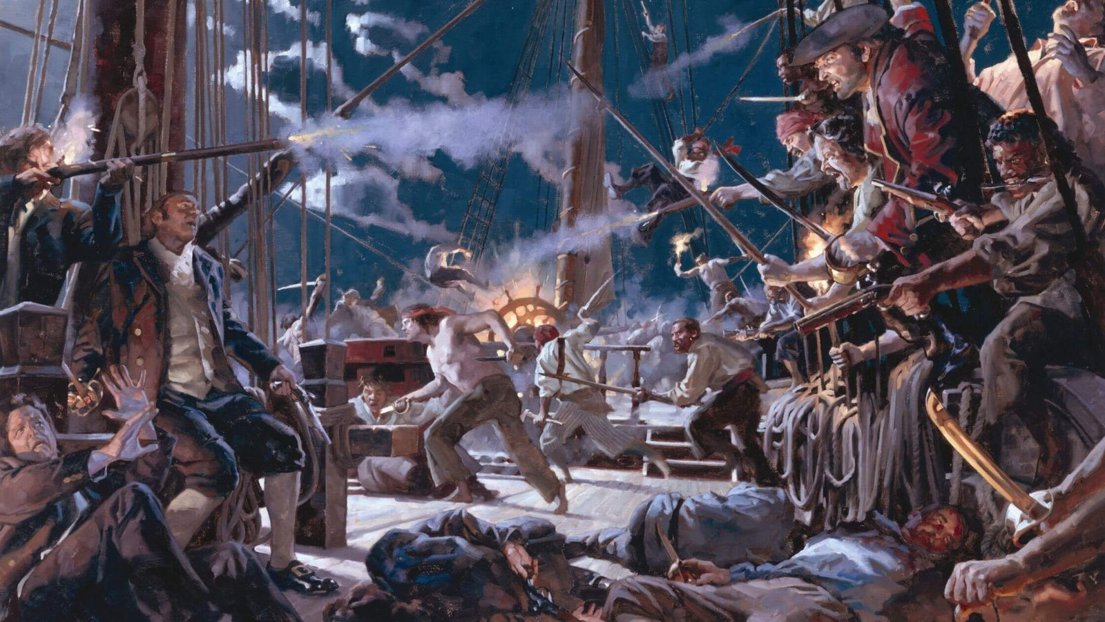 L'équipage d'un bateau pirate 💀