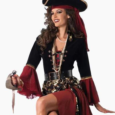 Déguisement Pirate Femme - Or