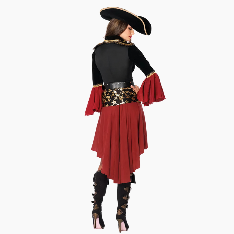 Déguisement Pirate Femme - Or