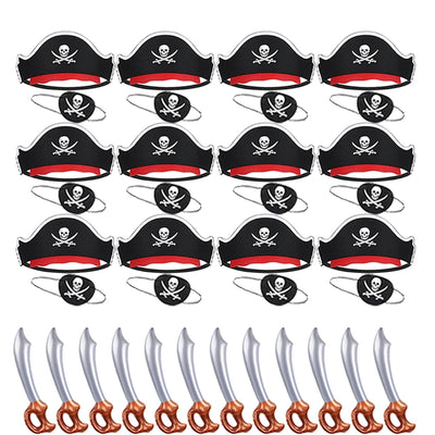 Chapeau de pirate et épée