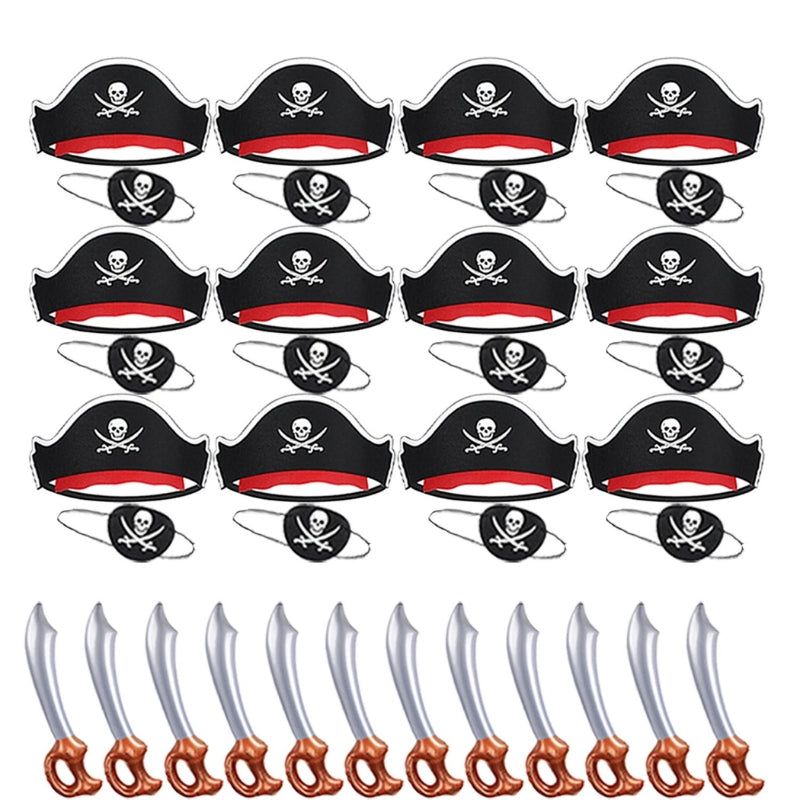 Chapeau de pirate et épée