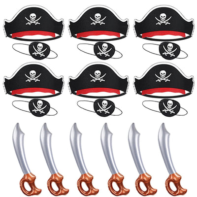 Chapeau de pirate et épée