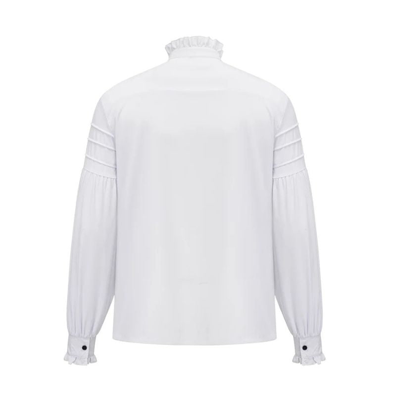 Chemise pirate homme avec col