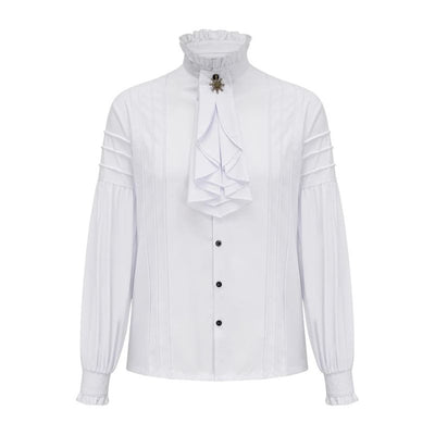 Chemise pirate homme avec col