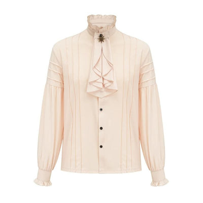 Chemise pirate homme avec col