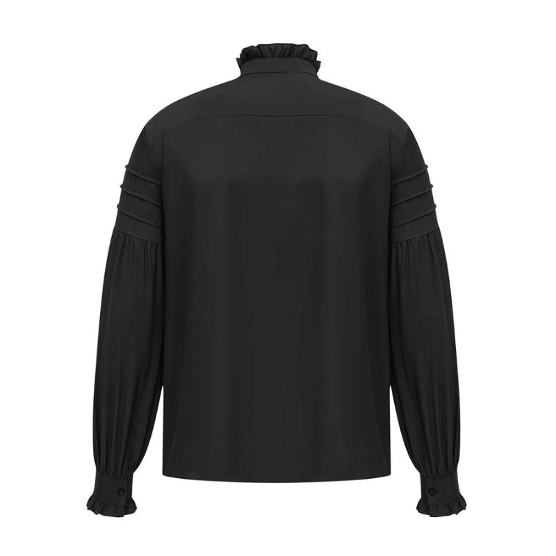 Chemise pirate homme avec col