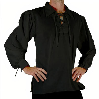 chemise-pirate-simple-noir