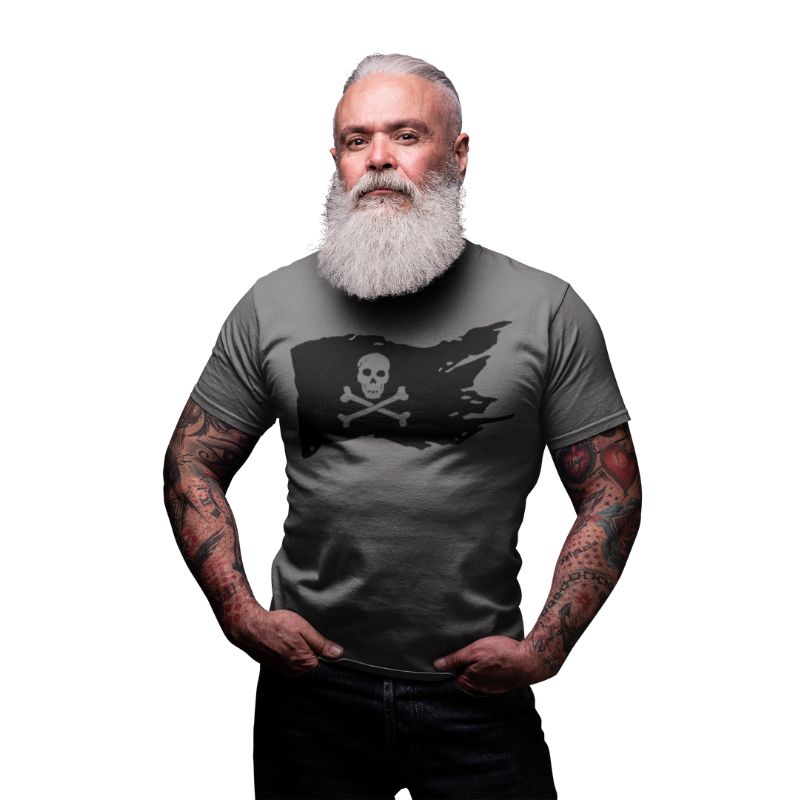 T-Shirt Pirate - Drapeau Jolly Roger