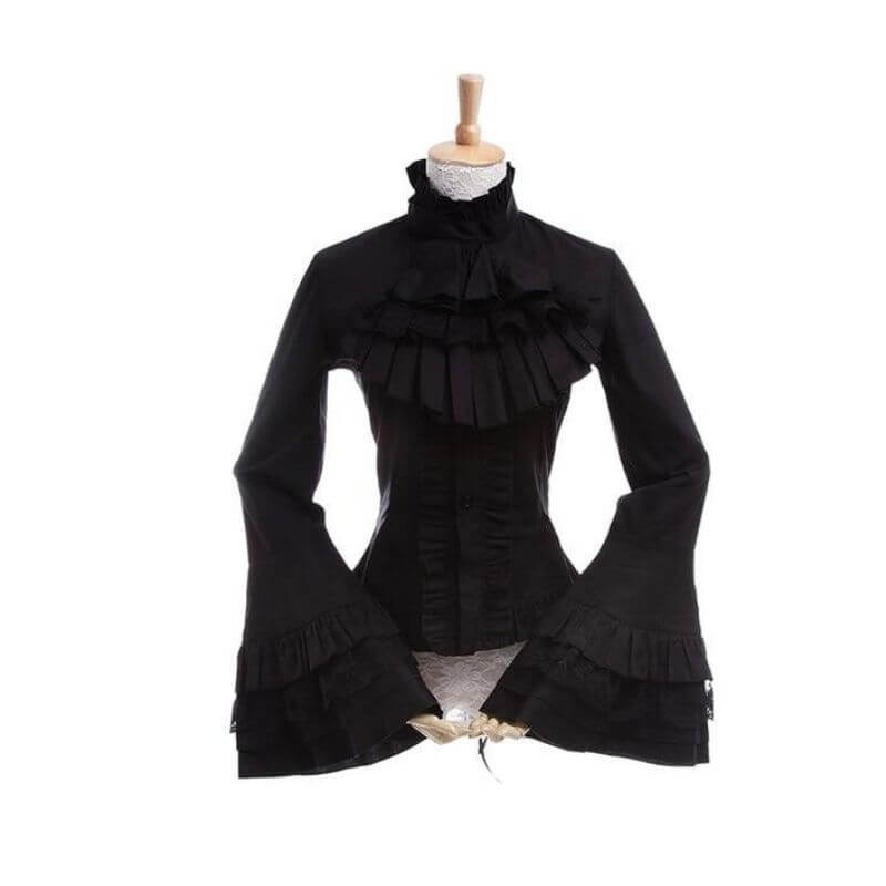 chemise-pirate-de-la-renaissance-blanche