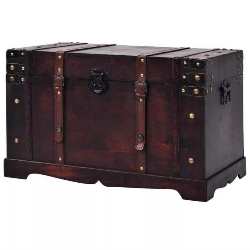 Coffre Pirate - Bois Ancien