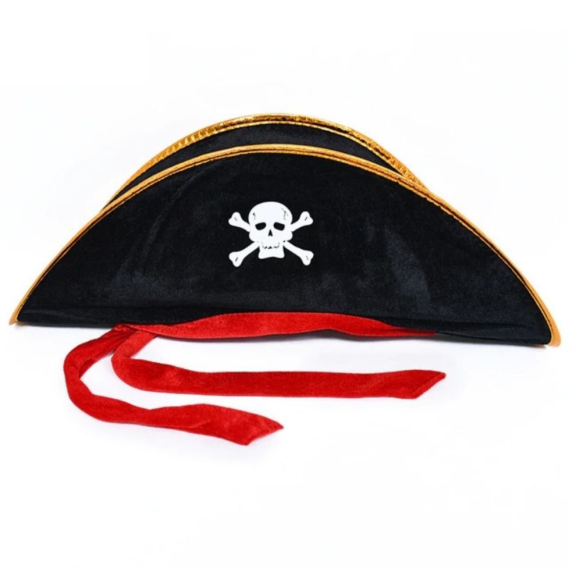 Grand chapeau pirate pour enfant