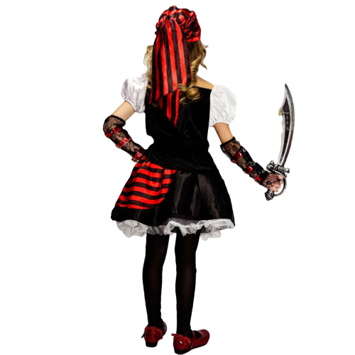 deguisement pirate fille noire