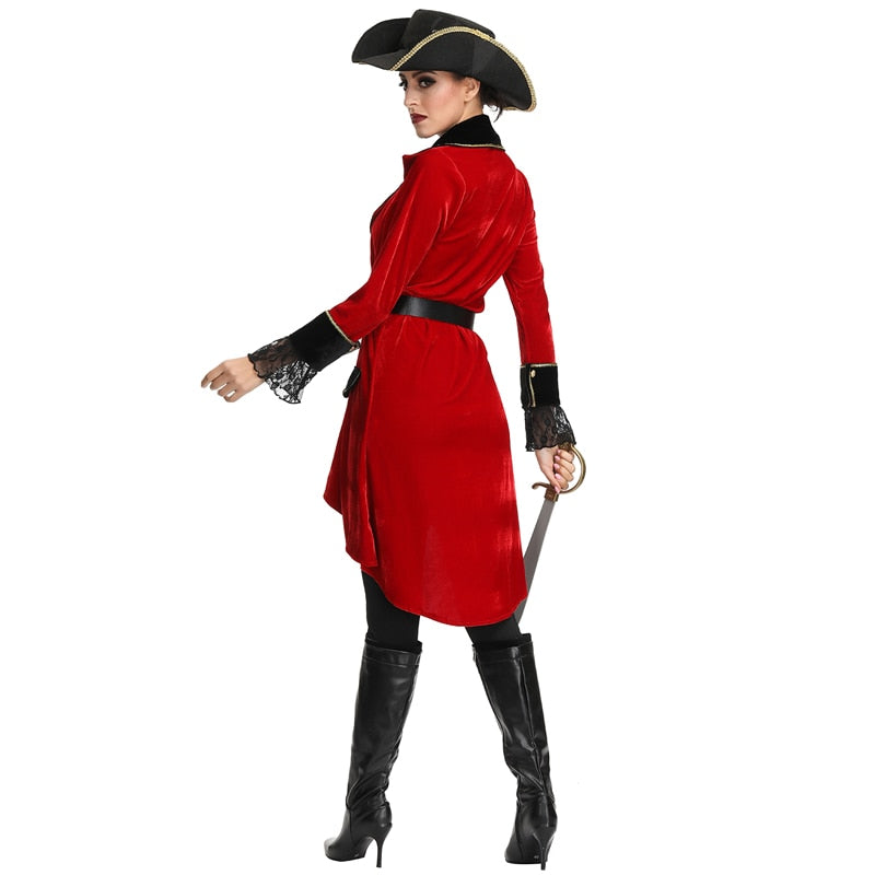 Déguisement Pirate Femme - Capitaine Corsaire