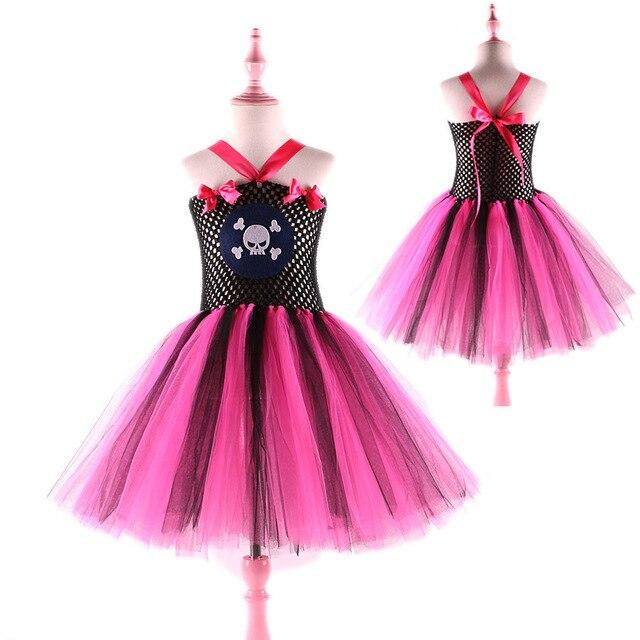 Costume De Pirate Fille Rose