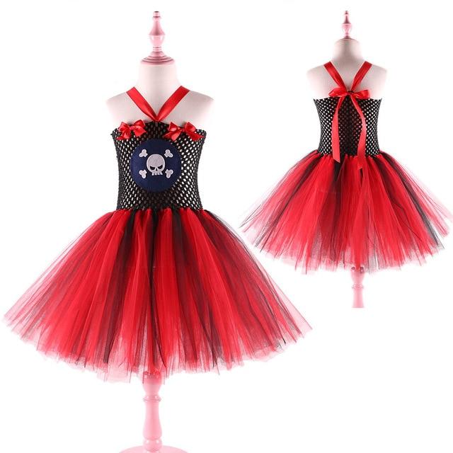 Costume De Pirate Fille Rouge