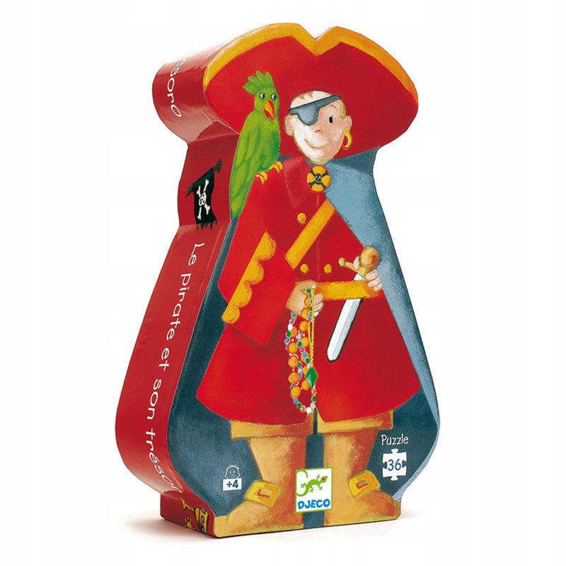 puzzle le pirate et son trésor djeco