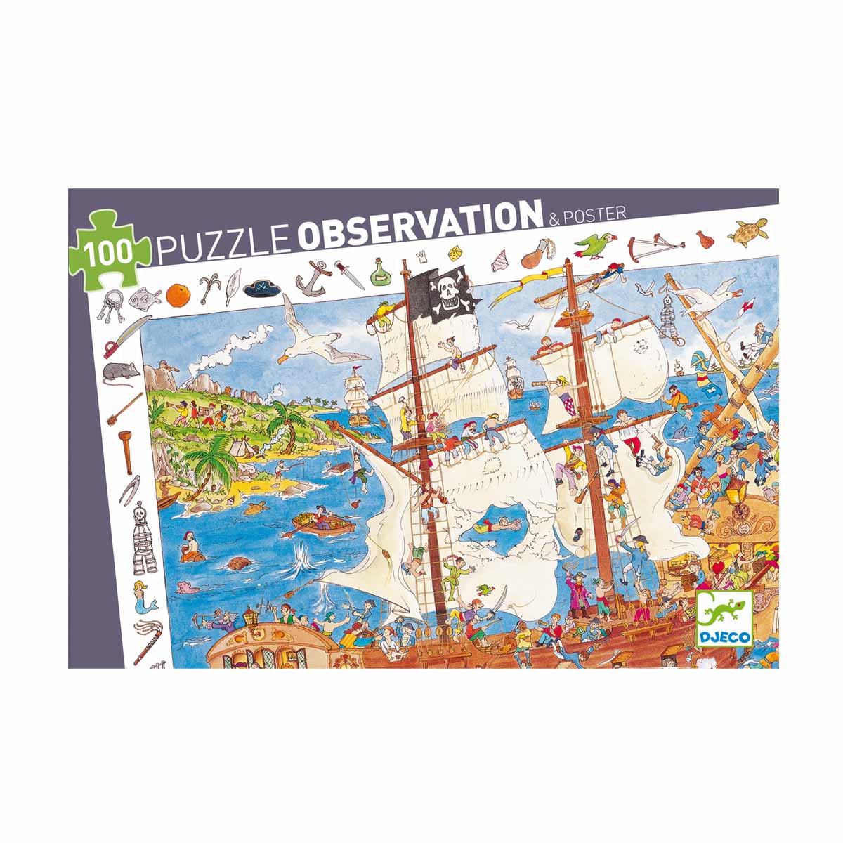 puzzle pirates 100 pièces